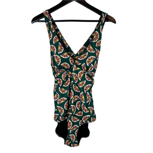Toast swim green printed one - swim,