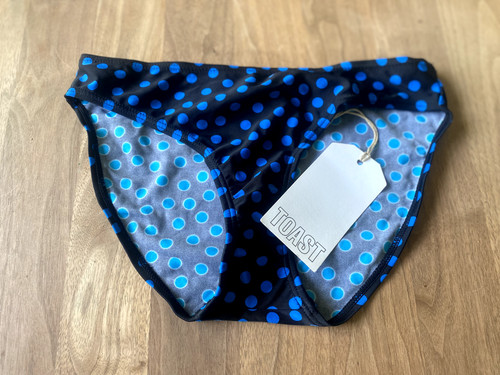 Toast polka dot bikini bottom - toast,
